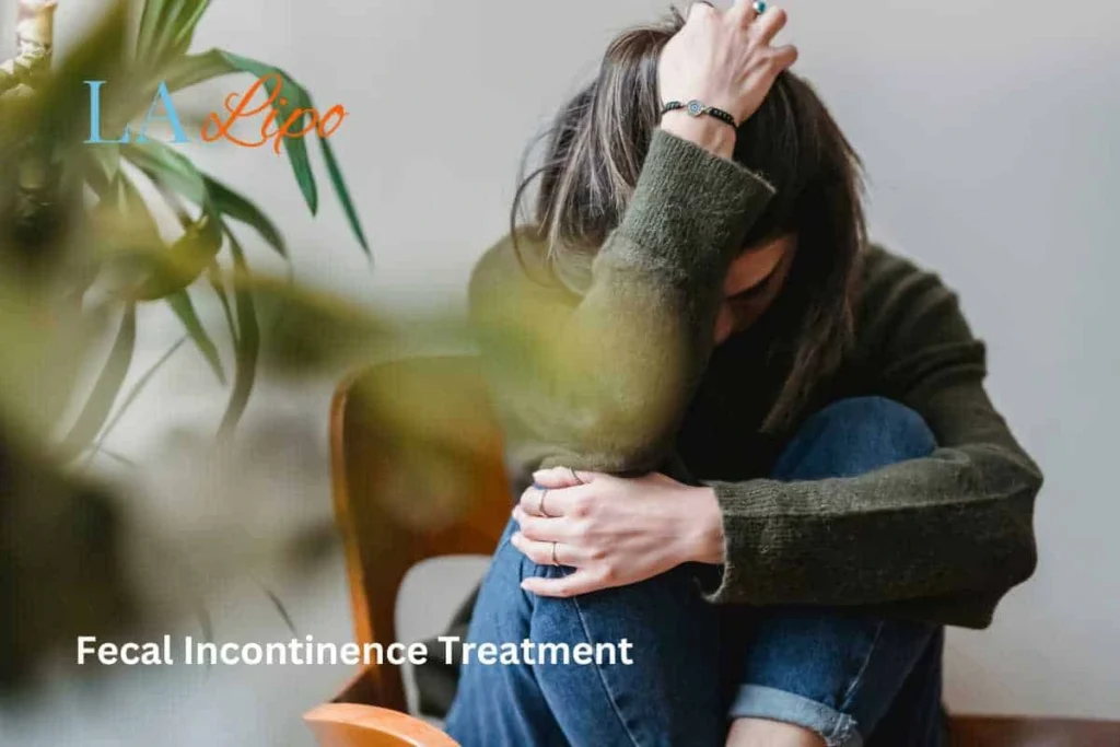 woman worried about fecal incontinence diet Shropshire