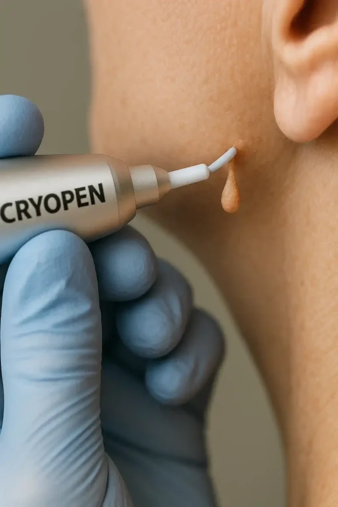 Cryopen for skin tags removal Shropshire speak to our team today!
