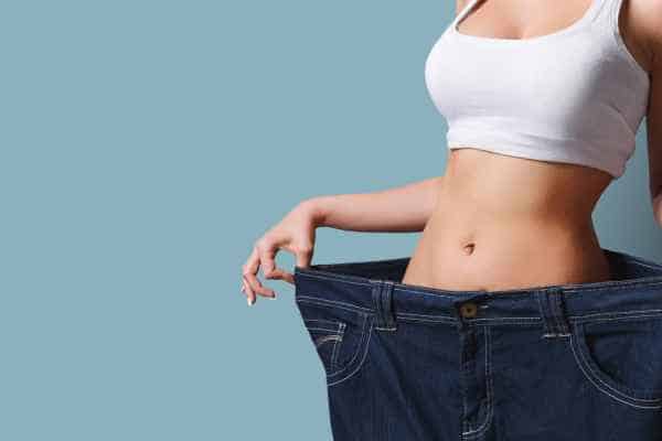 woman after fat reduction treatment Shropshire