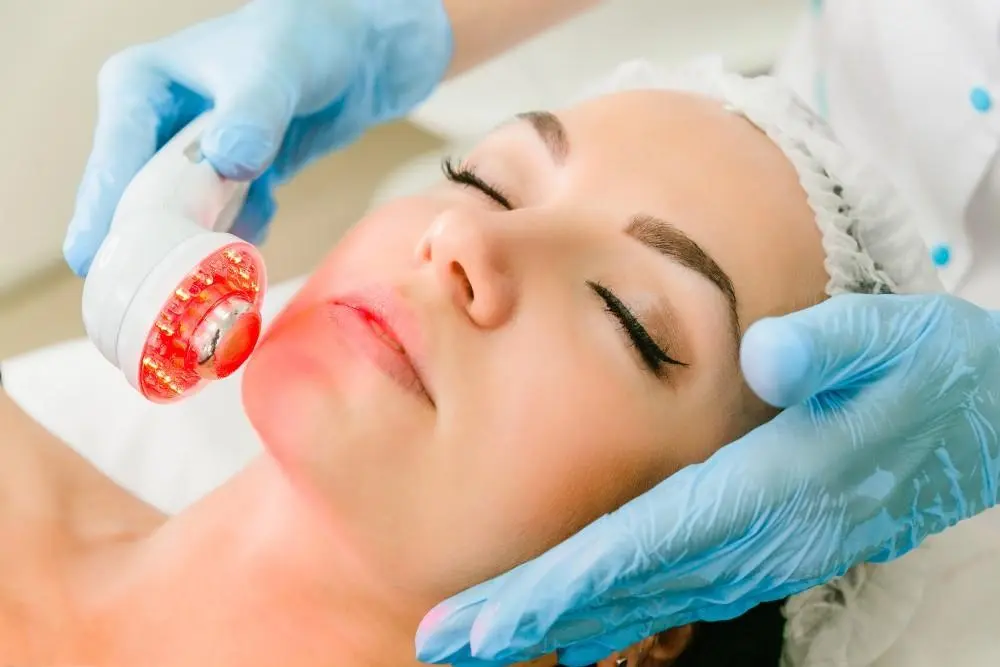 woman having non-surgical Morph8 treatment Shropshire