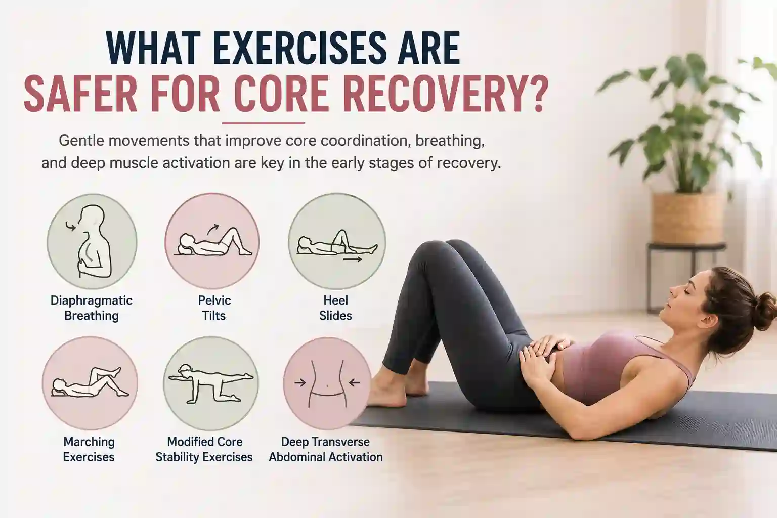What Exercises Are Safer for Core Recovery Shropshire