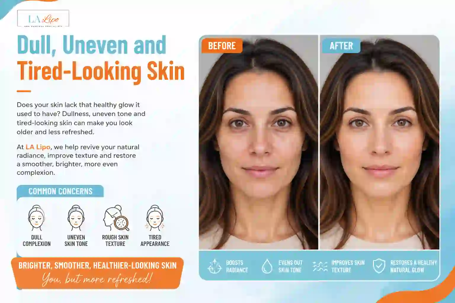 Sign #5: Dull, Uneven and Tired-Looking Skin Shropshire